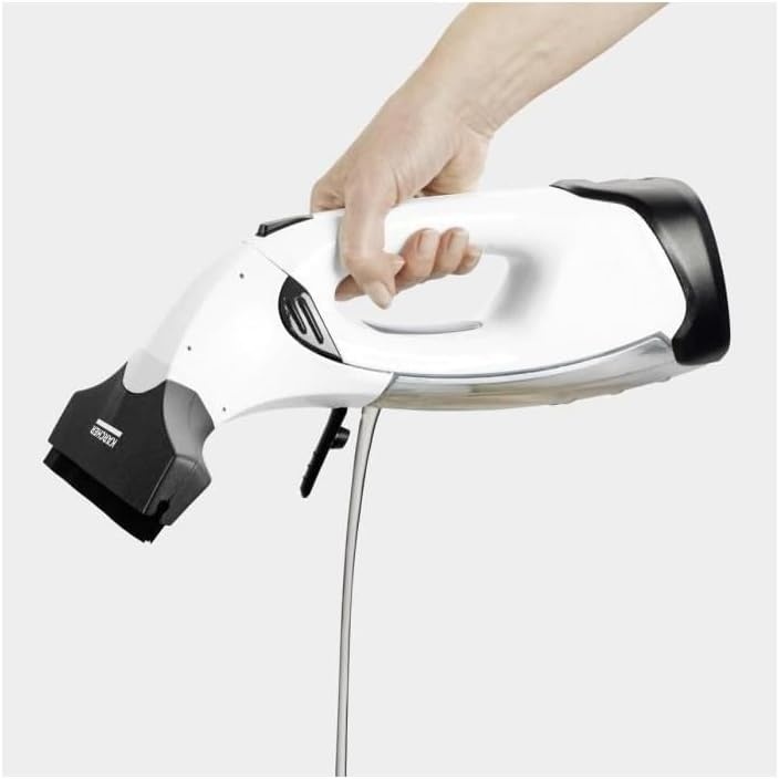 Kärcher accu-raamstofzuiger WV 2 Plus N, batterijduur: 35 min, LED-laadstatusindicator, 2 zuigmonden, spuitfles met microvezelafdekking, 20 ml raamreinigerconcentraat