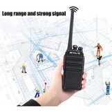 Retevis RT24V Freenet walkietalkie set, professionele PMR-walkietalkie met headset, 6-weg oplader, 6 kanalen voor beveiliging, politie, evenement (6 stuks, zwart)