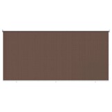 vidaXL Buitenrolgordijn 90% UV-blok Taupe 400 x 140 cm HDPE