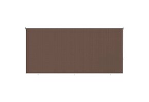 vidaXL Buitenrolgordijn 90% UV-blok Taupe 400 x 140 cm HDPE