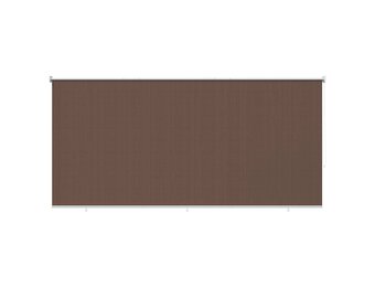 vidaXL Buitenrolgordijn 90% UV-blok Taupe 400 x 140 cm HDPE