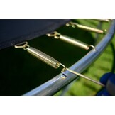 Trampoline 490cm Veiligheidsnet Ladder Blauw/Zwart 35% Korting