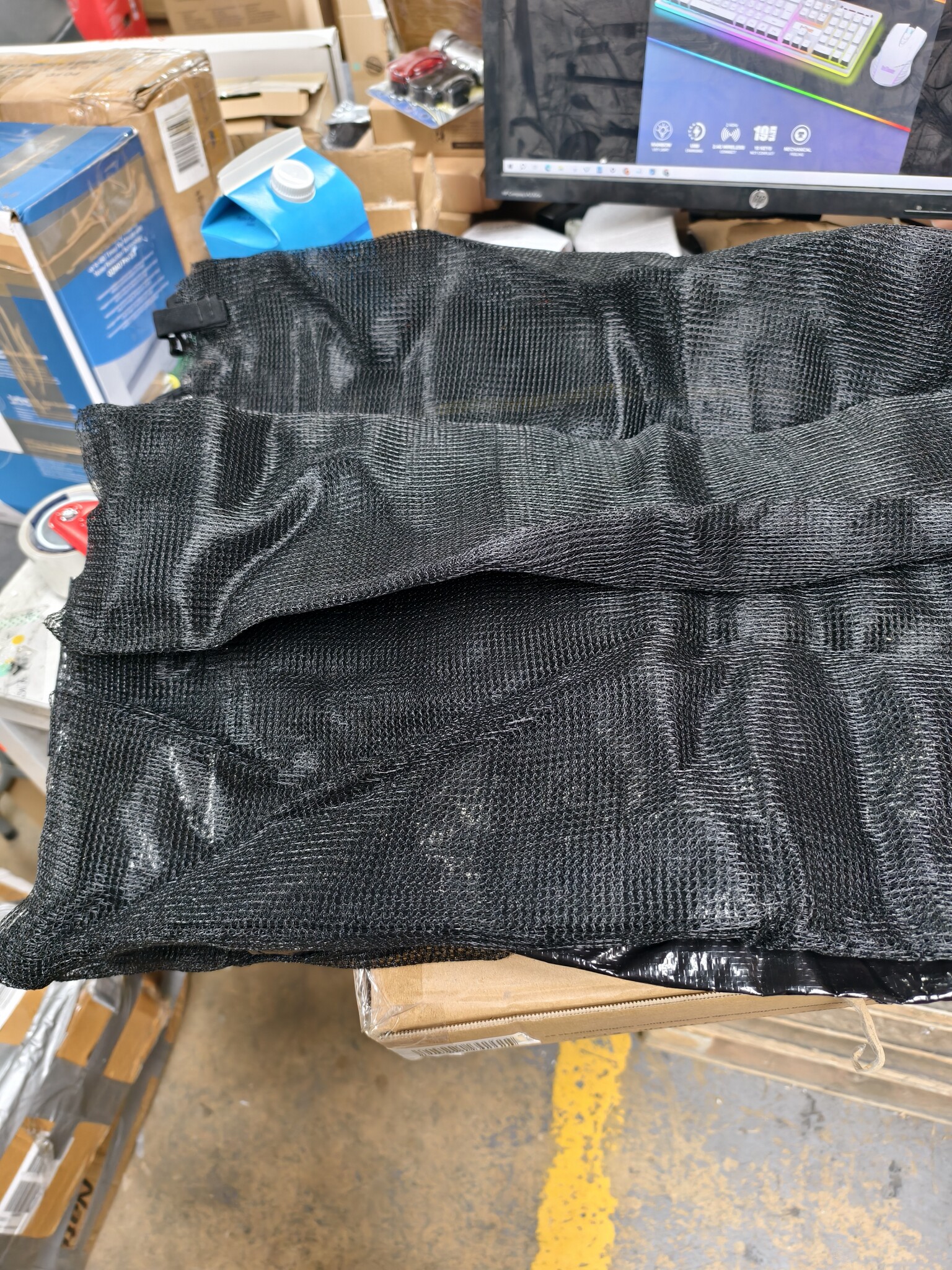 Trampoline Net 180 cm (6 ft) voor 6 Palen | 165 cm Hoog | Weerbestendig
