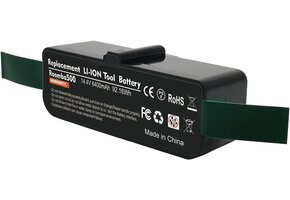Vervangende Accu Robotstofzuiger iRobot Roomba 500-900 Serie 14,4V 6400mAh - 33% Korting
