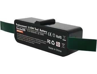 Vervangende Accu Robotstofzuiger iRobot Roomba 500-900 Serie 14,4V 6400mAh - 33% Korting