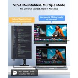 Draagbare Monitor 15.6 inch Full HD IPS Zwart - 34% Korting