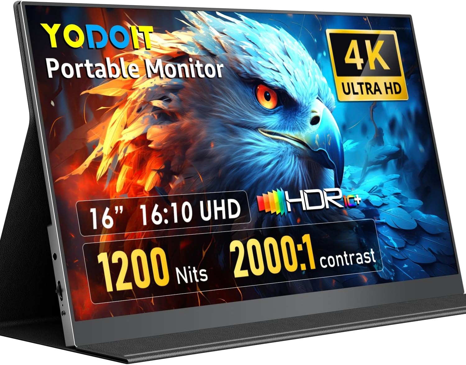 Draagbare Monitor 15.6 inch Full HD IPS Zwart - 34% Korting