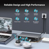 Gigabit PoE Switch 8-poorts Onbeheerd 120W - 34% Korting