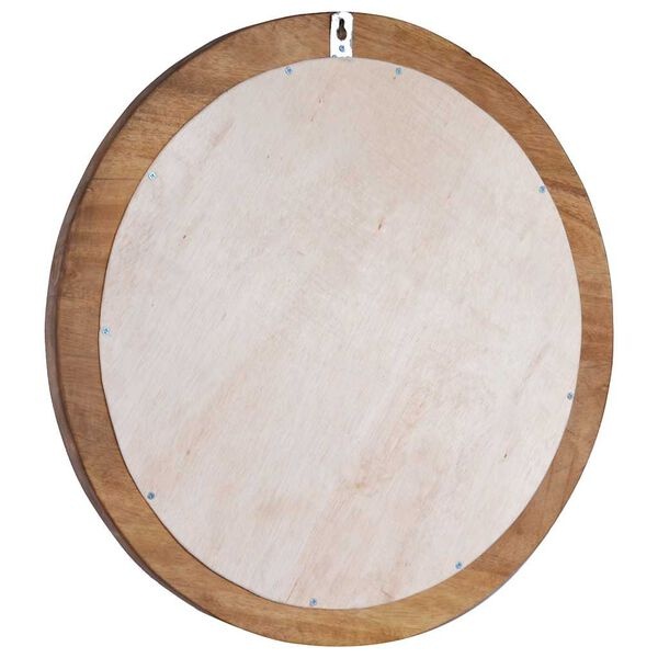 Ronde Wandspiegel 60 cm Teakhout - 35% Korting