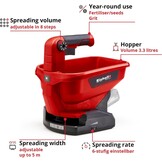 Einhell Universele Strooier 3,3L - 18V - 34% Korting