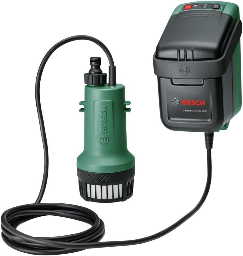 Draadloze Tuinpomp 18V-2000: Regenwater Bewateren - 34% Korting