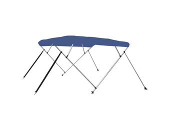 VidaXL Biminitop Bootluifel Blauw - 243x196x137 cm - 35% Korting