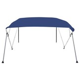 VidaXL Biminitop Bootluifel Blauw - 243x196x137 cm - 35% Korting