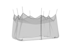 vidaXL Tuin Muggennet Zwart 3x4.5x2.5m Polyester (34% Korting)