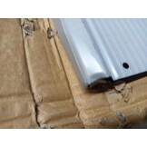Plantenbak Staal Lichtgrijs 100x40x45 cm (53% korting)