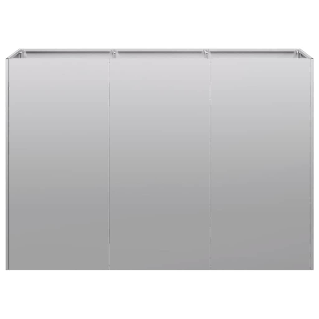 Plantenbak van Gegalvaniseerd Staal 120x40x80 cm - 34% Korting