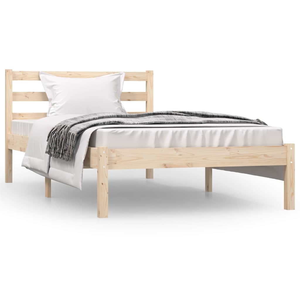 vidaXL Bedframe Grenenhout 90x190 cm - 34% Korting
