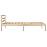 vidaXL Bedframe Grenenhout 90x190 cm - 34% Korting