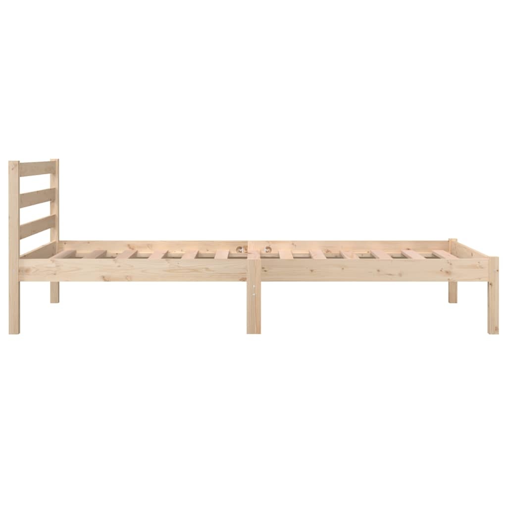 vidaXL Bedframe Grenenhout 90x190 cm - 34% Korting