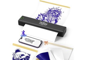 Draagbare Tattoo Printer P84 - Compact & Draadloos met 29% Korting