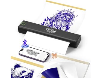 Draagbare Tattoo Printer P84 - Compact & Draadloos met 29% Korting