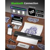Draagbare Tattoo Printer P84 - Compact & Draadloos met 29% Korting