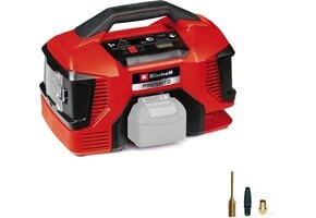Einhell Accucompressor PRESSITO 18/21 - Rood/Zwart - 18V