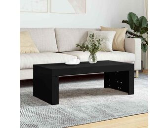 vidaXL Salontafel Zwart 102x50x36 cm Bewerkt Hout - 34% Korting
