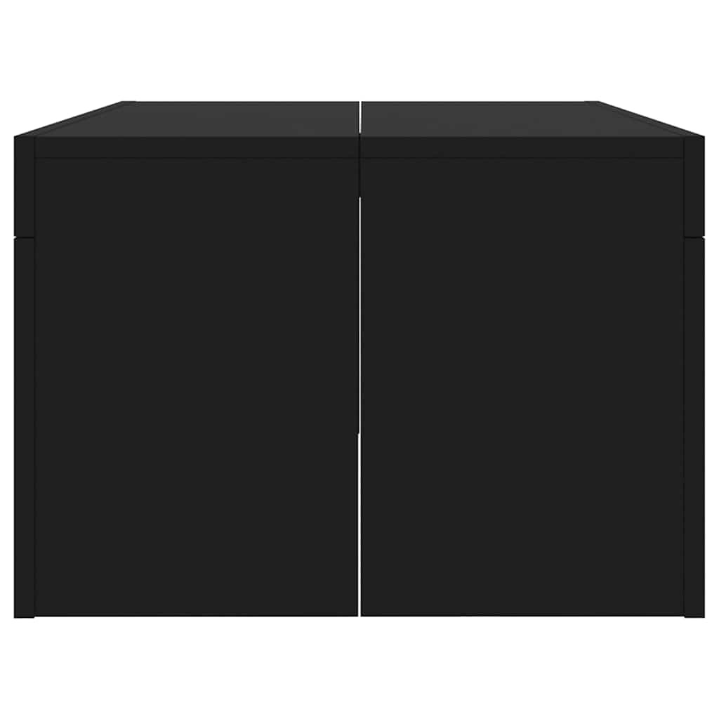 vidaXL Salontafel Zwart 102x50x36 cm Bewerkt Hout - 34% Korting