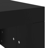 vidaXL Salontafel Zwart 102x50x36 cm Bewerkt Hout - 34% Korting