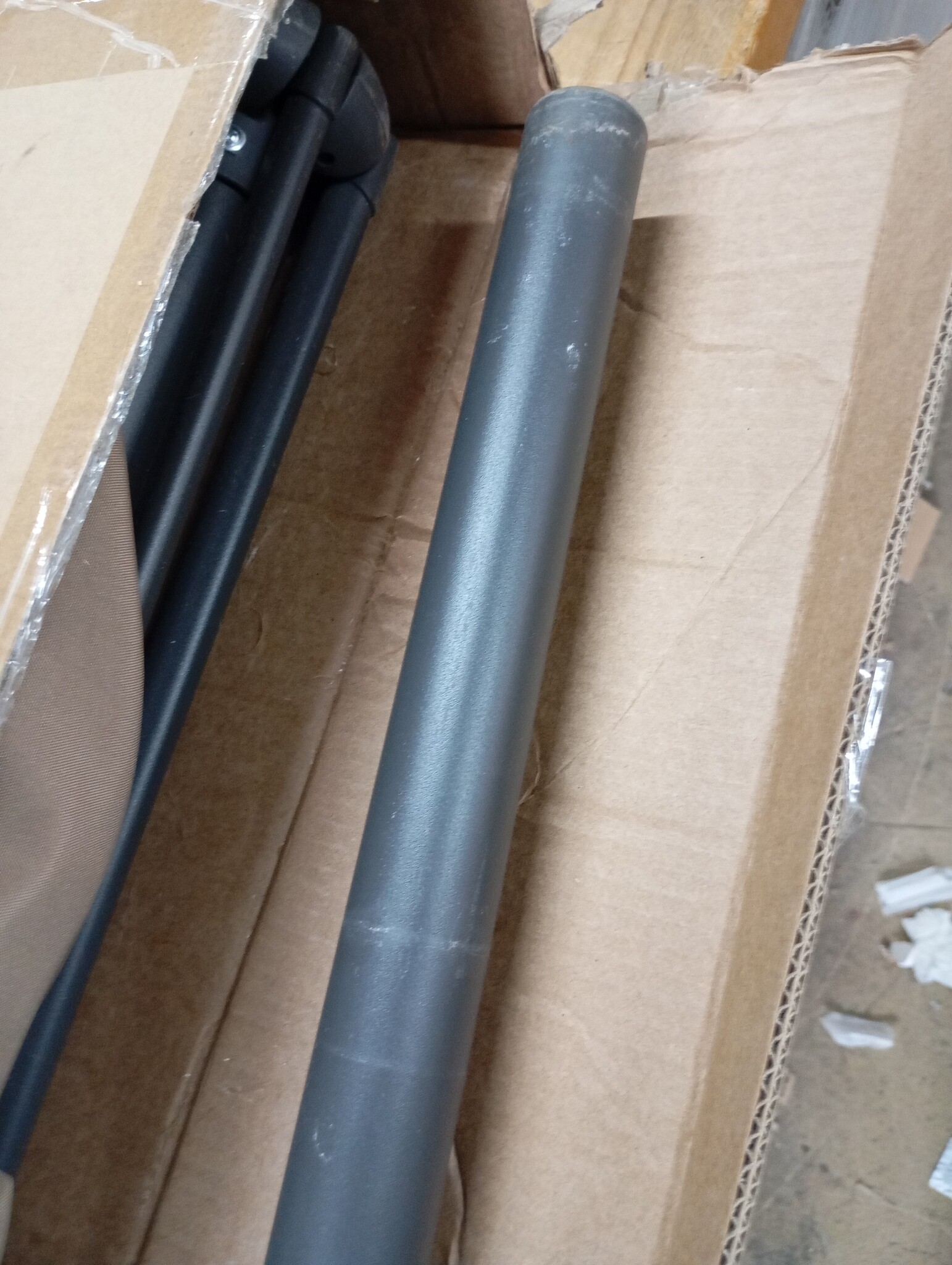 Bruine Parasol Staal 268x268 cm - 54% Korting