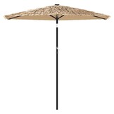 Bruine Parasol Staal 268x268 cm - 54% Korting