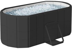 Opvouwbare Badkuip Zwart 150 cm - 34% Korting - 2 Persoons