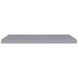 Zwevende Wandschappen MDF Grijs 2 stuks (90 cm) met 53% korting
