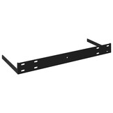 Zwevende Wandschappen MDF Grijs 2 stuks (90 cm) met 53% korting