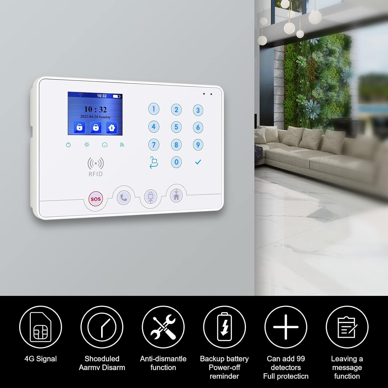 Wolf Guard Alarmsysteem WiFi + 4G met App & 35% Korting