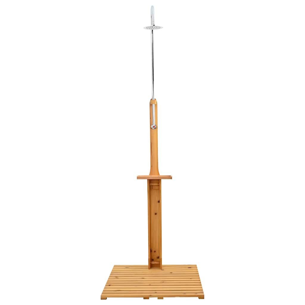 Houten Tuindouche met Regelbare Waterdruk - 35% Korting