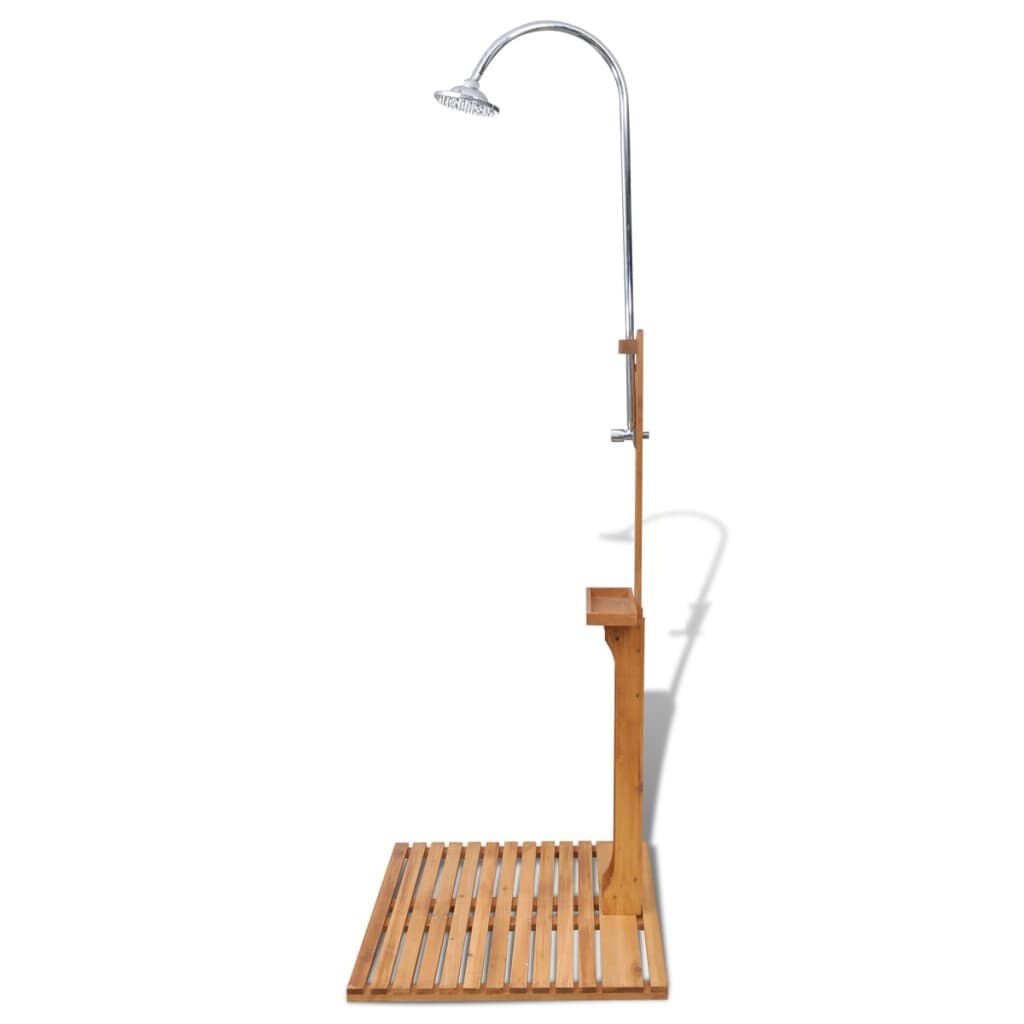 Houten Tuindouche met Regelbare Waterdruk - 35% Korting