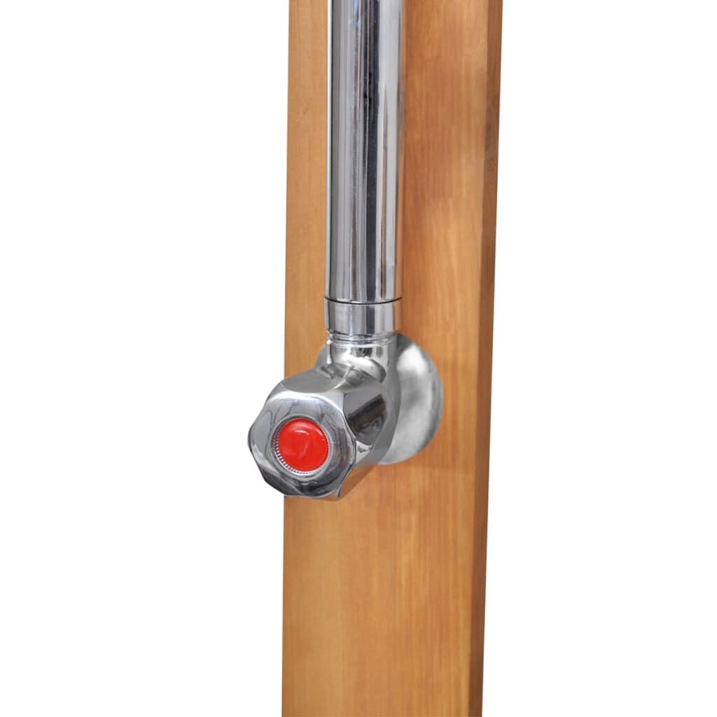 Houten Tuindouche met Regelbare Waterdruk - 35% Korting