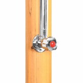 Houten Tuindouche met Regelbare Waterdruk - 35% Korting