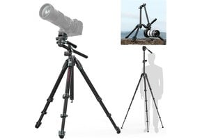 ULANZI JJ06 GlideGo Carbon Fiber Video Statief 187 cm Zwart - 35% Korting
