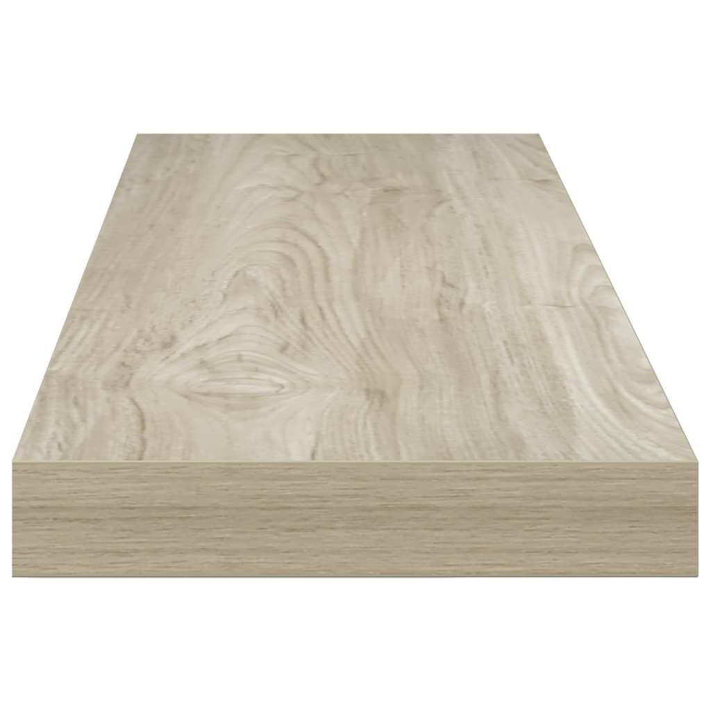 Zwevende Wandschap Eikenkleurig MDF (80cm) - 33% Korting