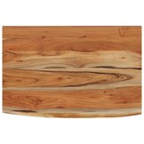 Acaciahouten Wandschap met Natuurlijke Rand 70x40cm - 58% Korting