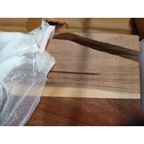 Acaciahouten Wandschap met Natuurlijke Rand 70x40cm - 58% Korting