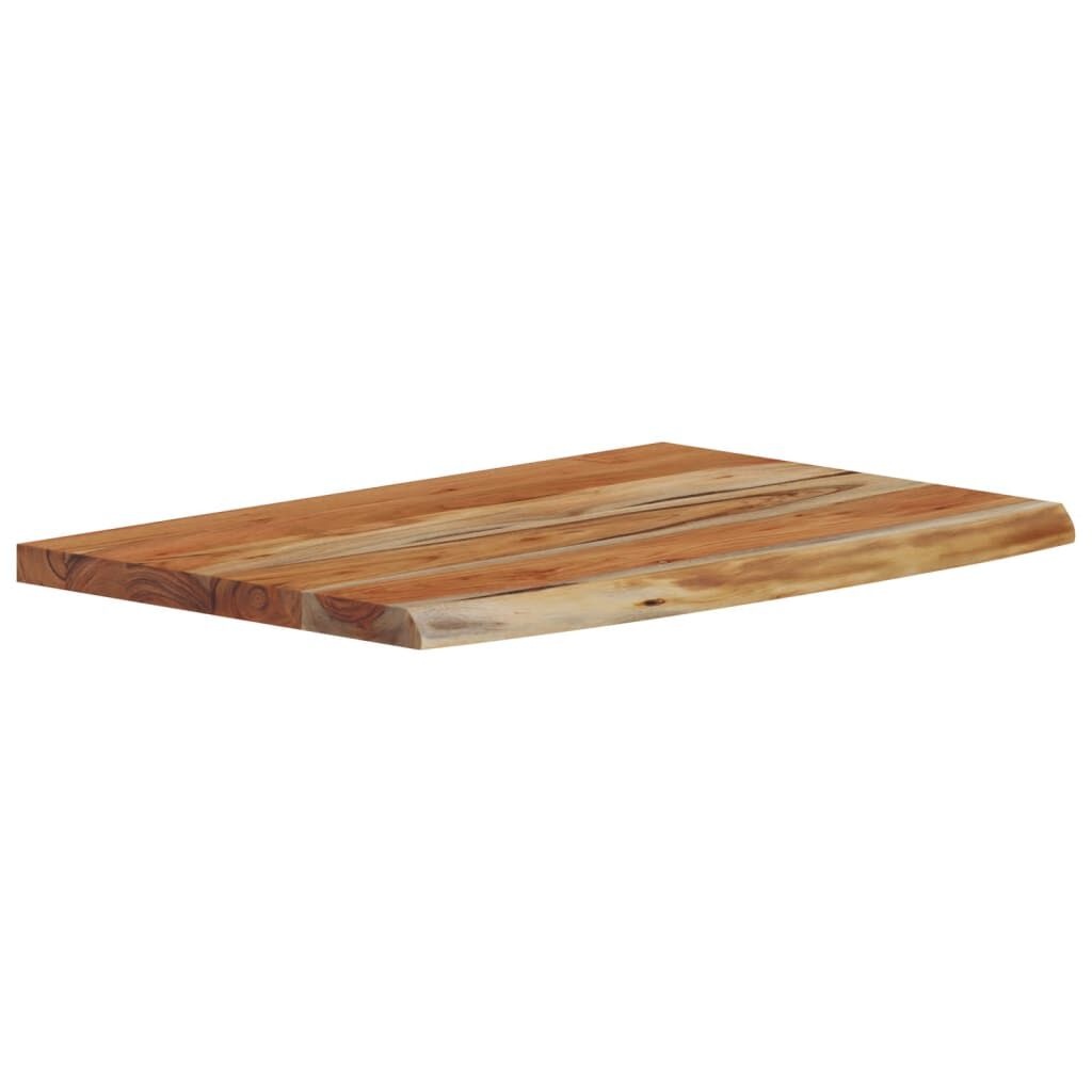 Acaciahouten Wandschap met Natuurlijke Rand 70x40cm - 58% Korting