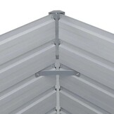Verhoogd Plantenbed Staal Groen 160x80x77 cm - 34% Korting