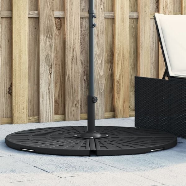 Parasolgewicht 14kg Zwart - Stevig & Draagbaar - 33% Korting