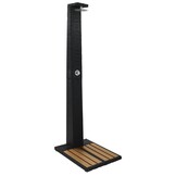 VidaXL Buitendouche Poly Rattan Zwart/Bruin - 35% Korting