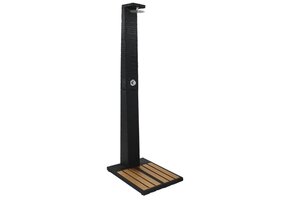 vidaXL Buitendouche poly rattan HKC