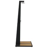 VidaXL Buitendouche Poly Rattan Zwart/Bruin - 35% Korting